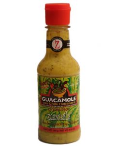 Sauce guacamole pimentée - Salsa guacamole con habanero 