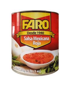 Sauce rouge mexicaine (Casera) - Salsa roja mexicana - 2.8 kg  