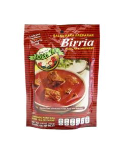 Sauce marinade pour préparation "Birria" - garniture tacos - pour 1 kg de viande