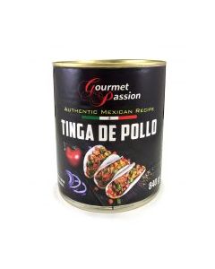 Tinga de Pollo - Conserve de viande pour Tinga de Pollo - 840g
