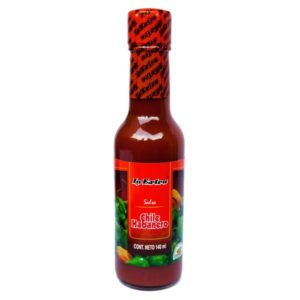 Sauce rouge piment de habanero - Salsa de chile habanero Picante roja - 140 ml